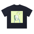 Heavyweight Drop Shoulder Cotton T-Shirt