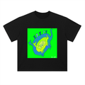 Heavyweight Drop Shoulder Cotton T-Shirt