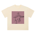 Heavyweight Drop Shoulder Cotton T-Shirt