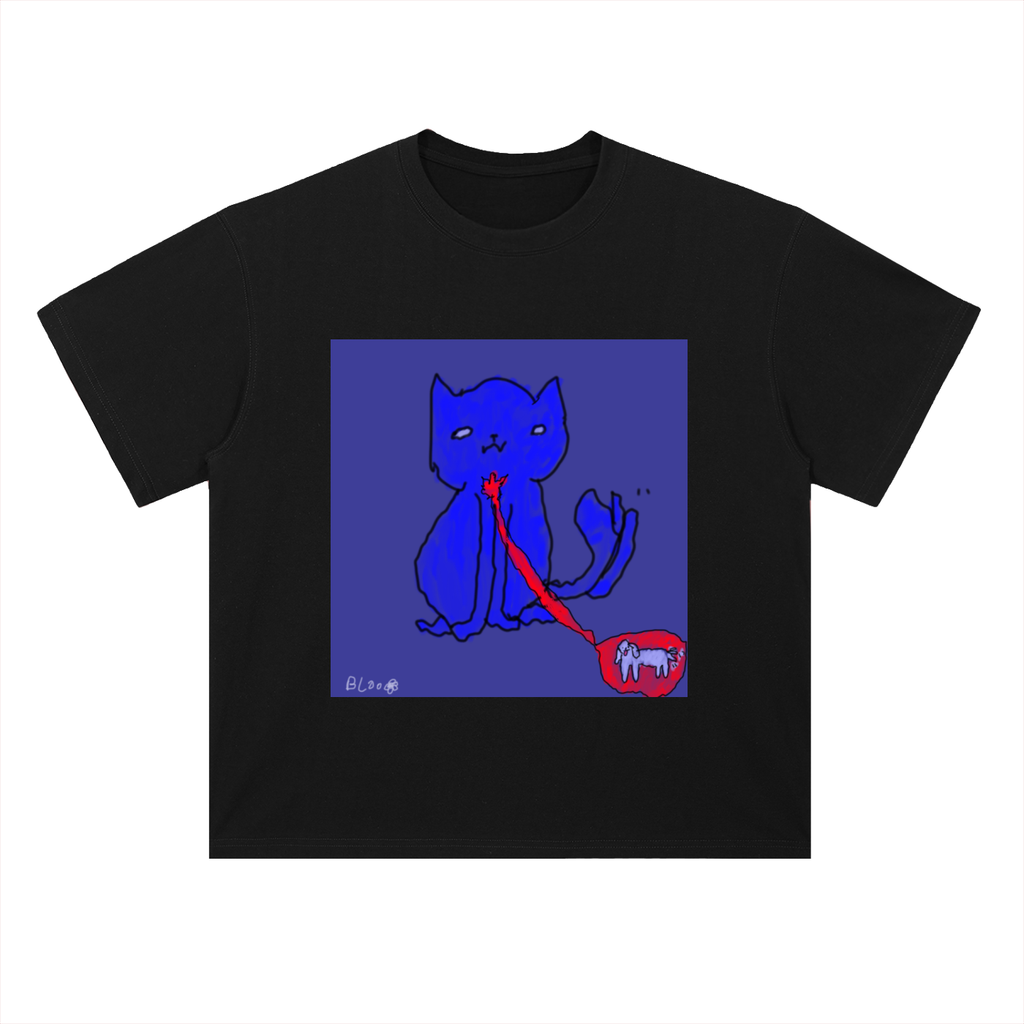 Heavyweight Drop Shoulder Cotton T-Shirt