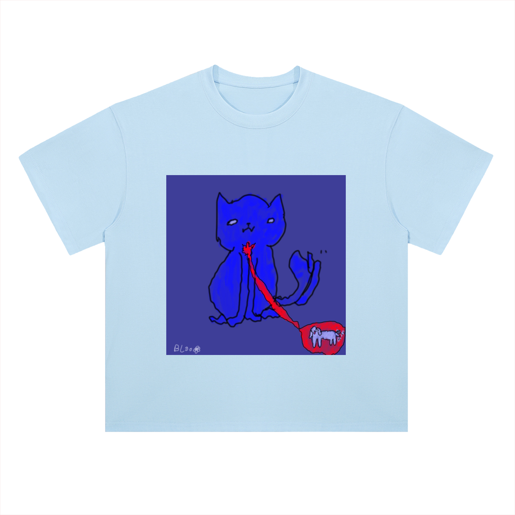 Heavyweight Drop Shoulder Cotton T-Shirt